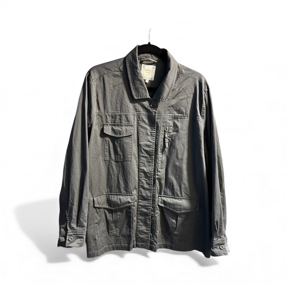 Women's Sigrid Olsen Gray Utility Jacket